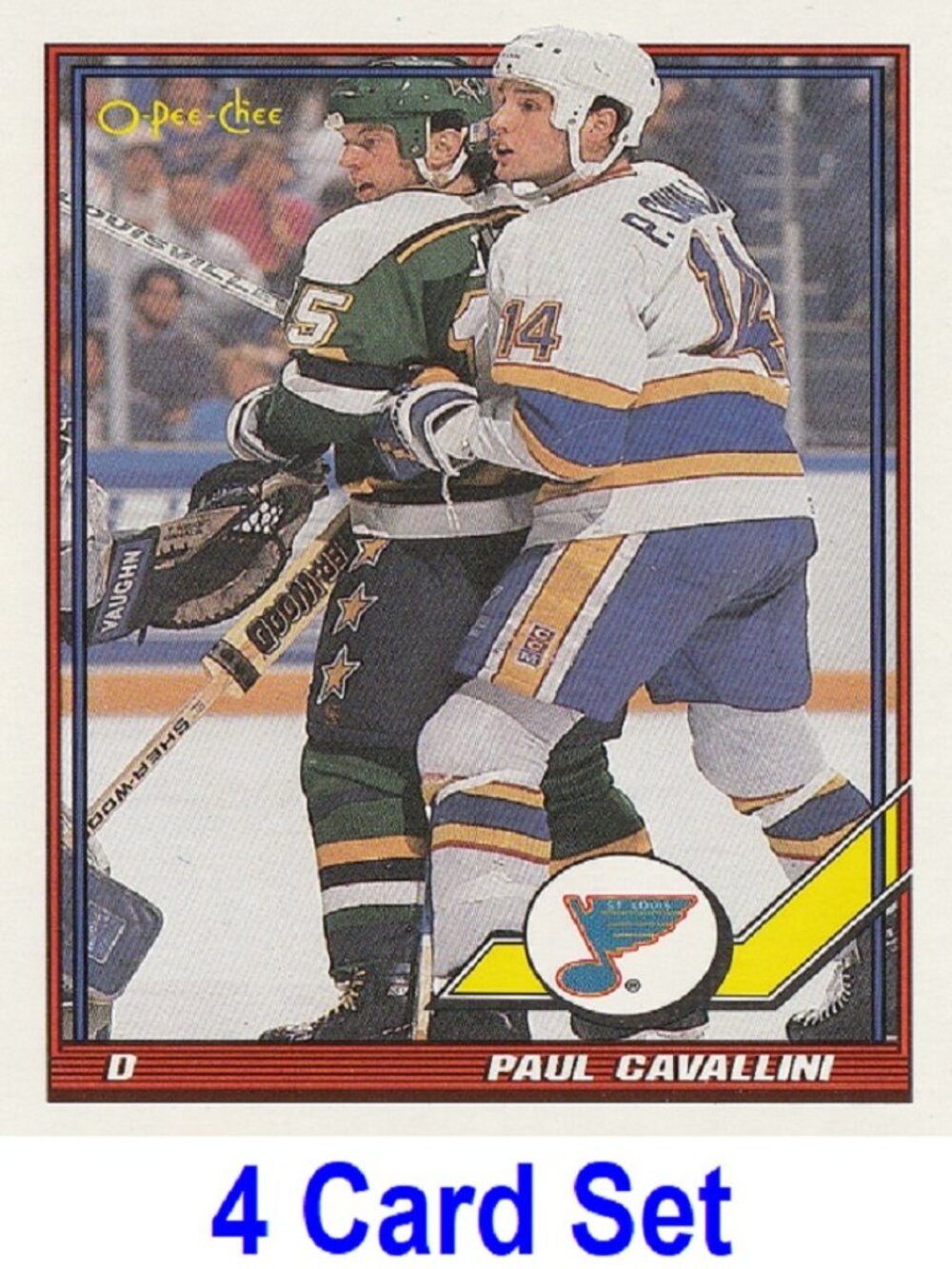 Paul Cavallini Hockey Card Collection